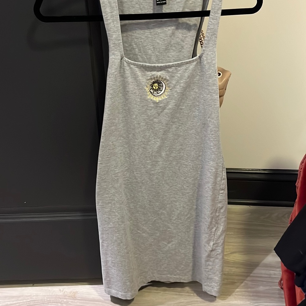 Grey Summer Body Con Dress
